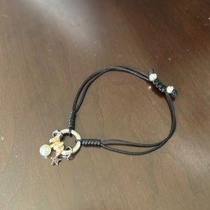 TOUS Bracelet with small silver hold ring and charms